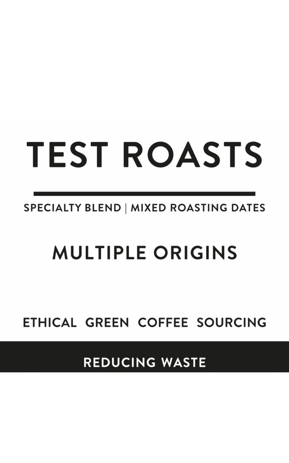 TEST ROASTS - Blend (100% Arabica) - kaffemikKAFFEMIK COFFEE ROASTERS (AT)Kaffeebohnen